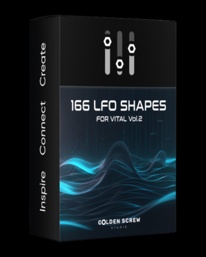 166 FREE LFO Shapes vor VITAL Vol2