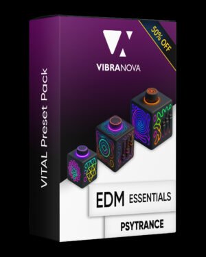 Psytrance Essentials Presets for Vital by VibraNova