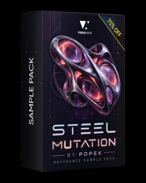 BOX 75% OFF - STEEL MUTATIONS by Popek - Psytrance sample pack by VibraNova